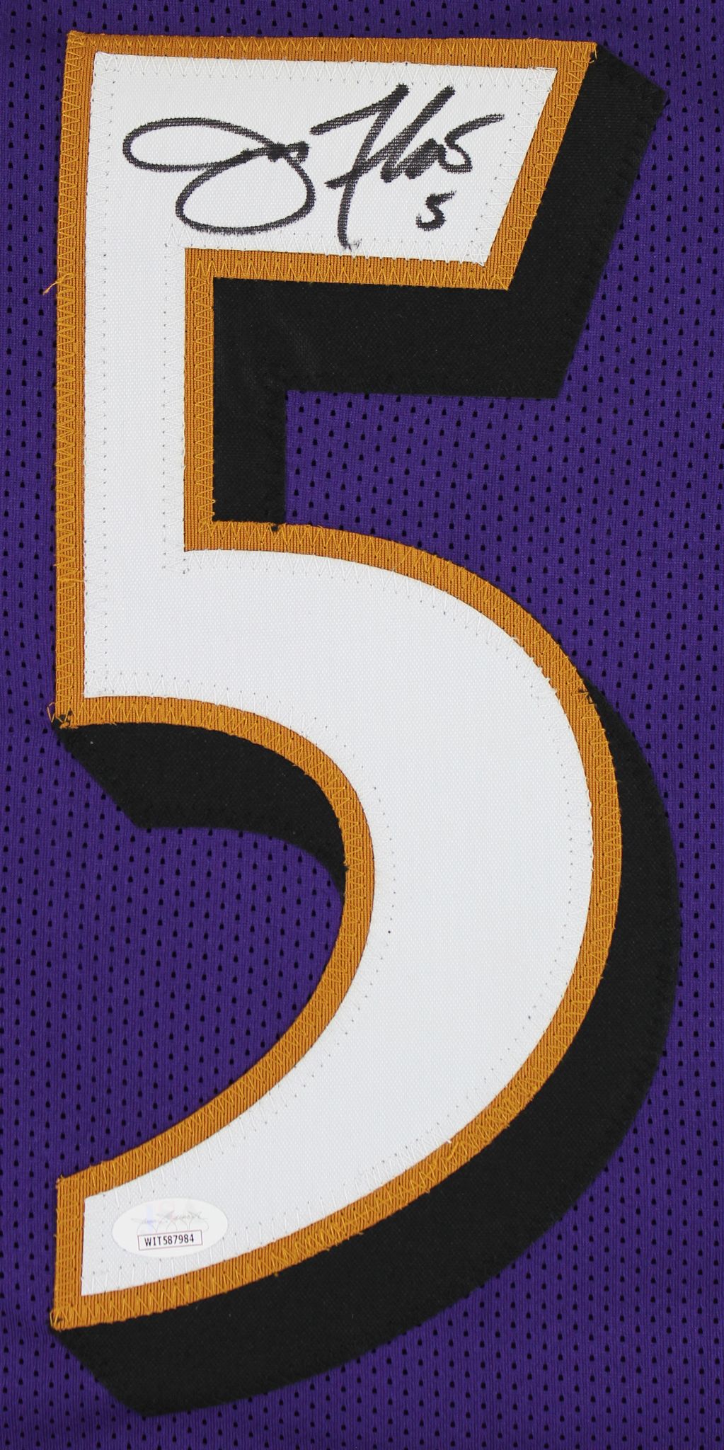 Joe Flacco Signed Jersey (JSA) at PristineAuction.com Joe Flacco Signed Jersey (JSA) at PristineAuction.com