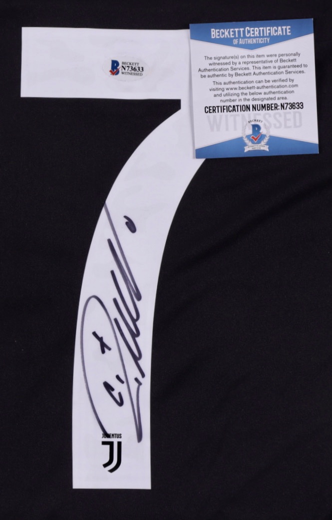 Cristiano Ronaldo Signed Juventus F.C. Jersey (Beckett COA) at PristineAuction.com Cristiano Ronaldo Signed Juventus F.C. Jersey (Beckett COA) at PristineAuction.com