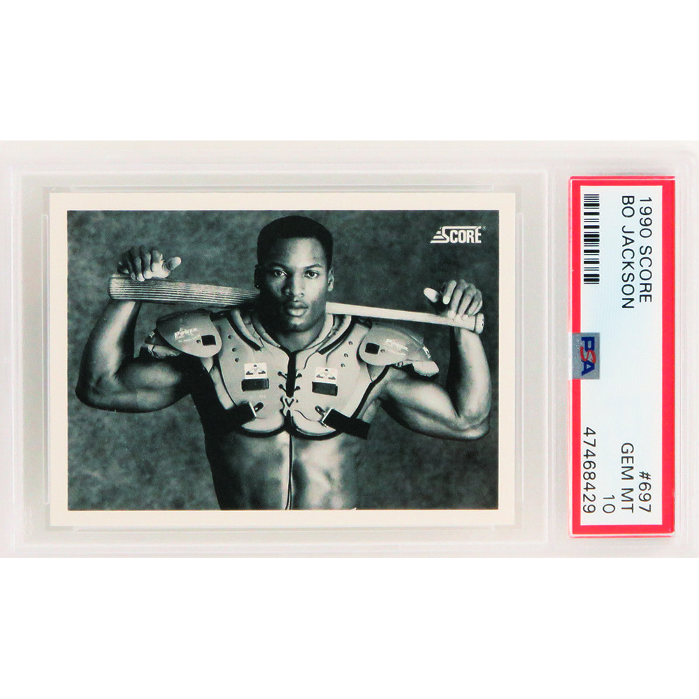 Bo Jackson 1990 Score 697 (PSA 10) Pristine Auction