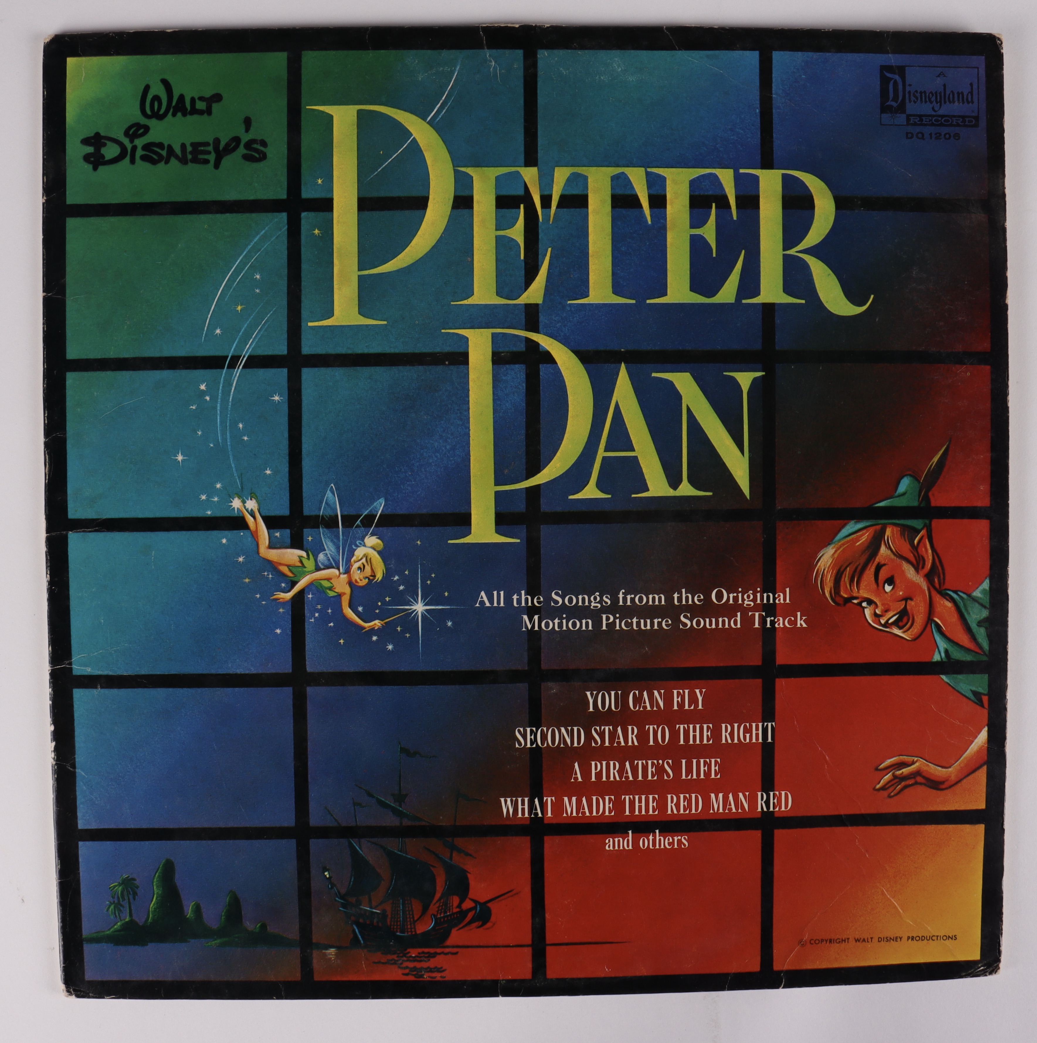 "Walt Disney's Peter Pan" Original Soundtrack Vinyl Record Album (See Description) at PristineAuction.com "Walt Disney's Peter Pan" Original Soundtrack Vinyl Record Album (See Description) at PristineAuction.com