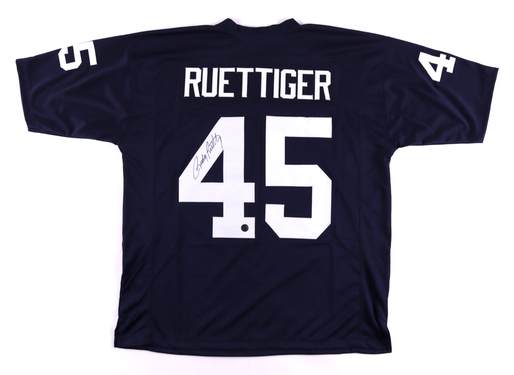 Rudy Ruettiger Signed Jersey (Ruettiger) at PristineAuction.com Rudy Ruettiger Signed Jersey (Ruettiger) at PristineAuction.com