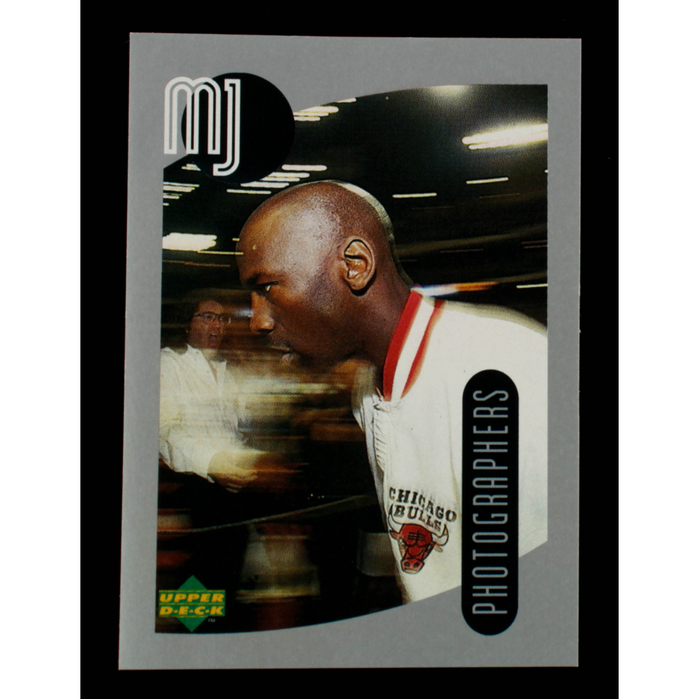 Michael Jordan 1998 Upper Deck MJ Sticker Collection 114 Pristine