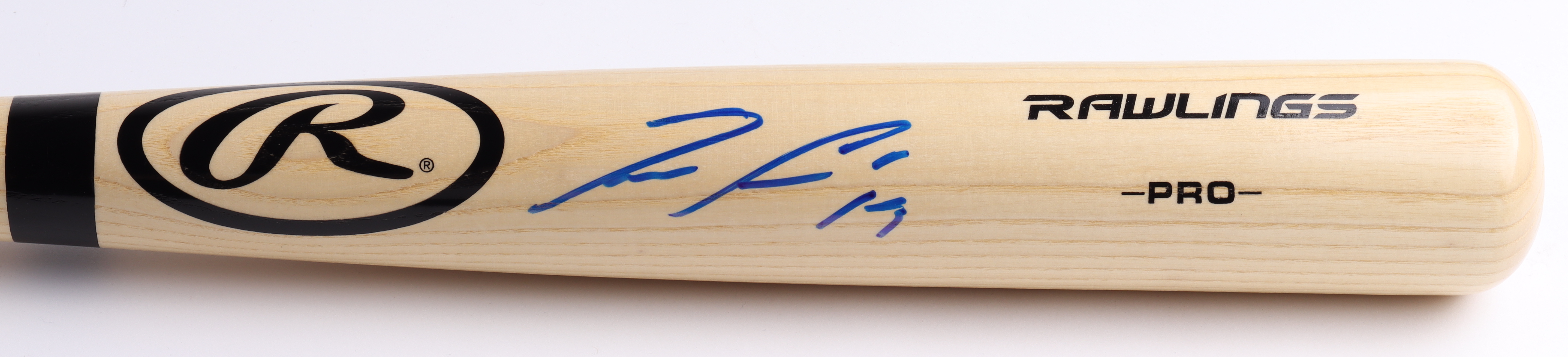 Ronald Acuna Jr. Signed Rawlings Pro Baseball Bat (JSA COA & Acuna Jr. Hologram) at PristineAuction.com Ronald Acuna Jr. Signed Rawlings Pro Baseball Bat (JSA COA & Acuna Jr. Hologram) at PristineAuction.com