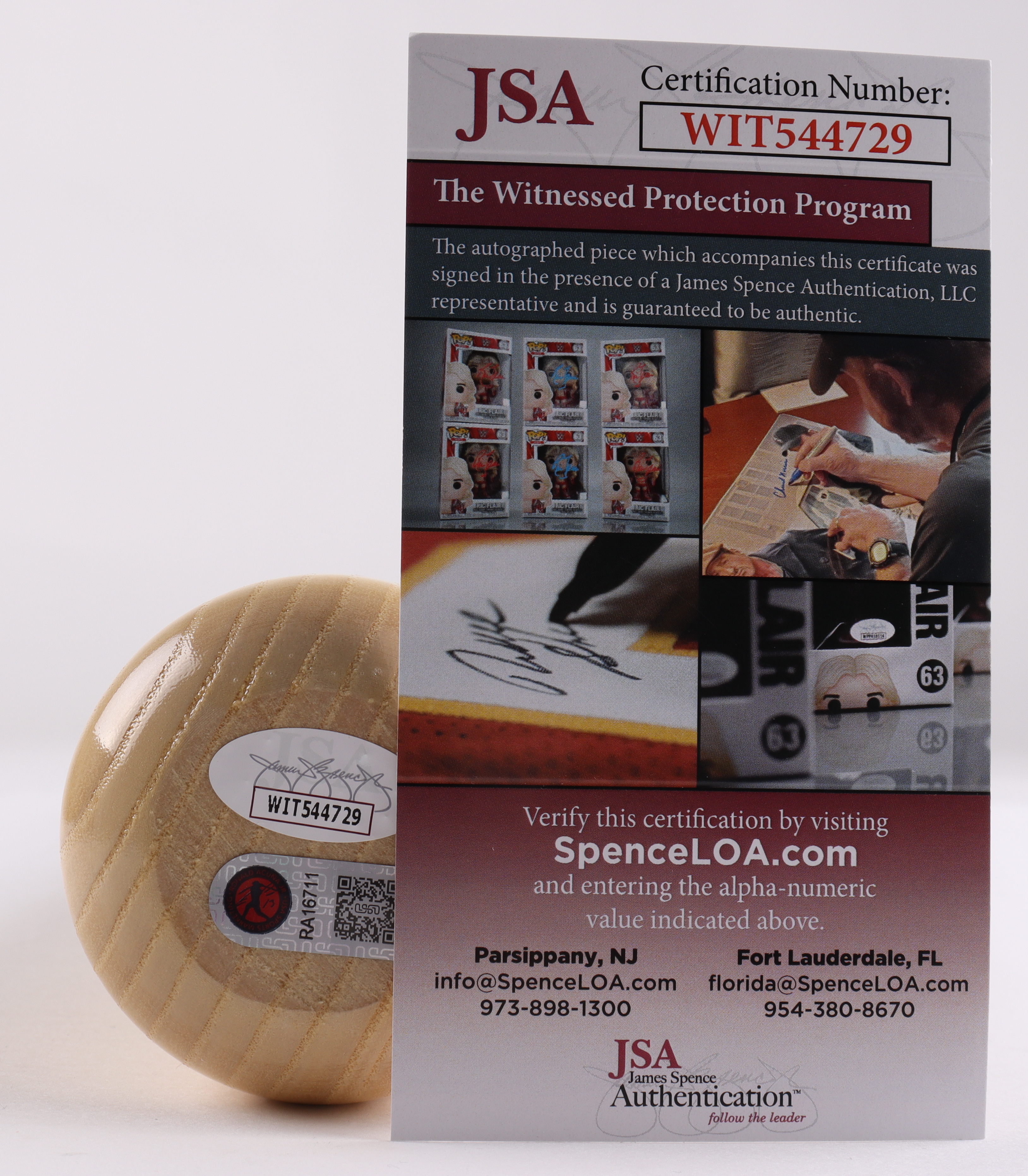 Ronald Acuna Jr. Signed Rawlings Pro Baseball Bat (JSA COA & Acuna Jr. Hologram) at PristineAuction.com Ronald Acuna Jr. Signed Rawlings Pro Baseball Bat (JSA COA & Acuna Jr. Hologram) at PristineAuction.com