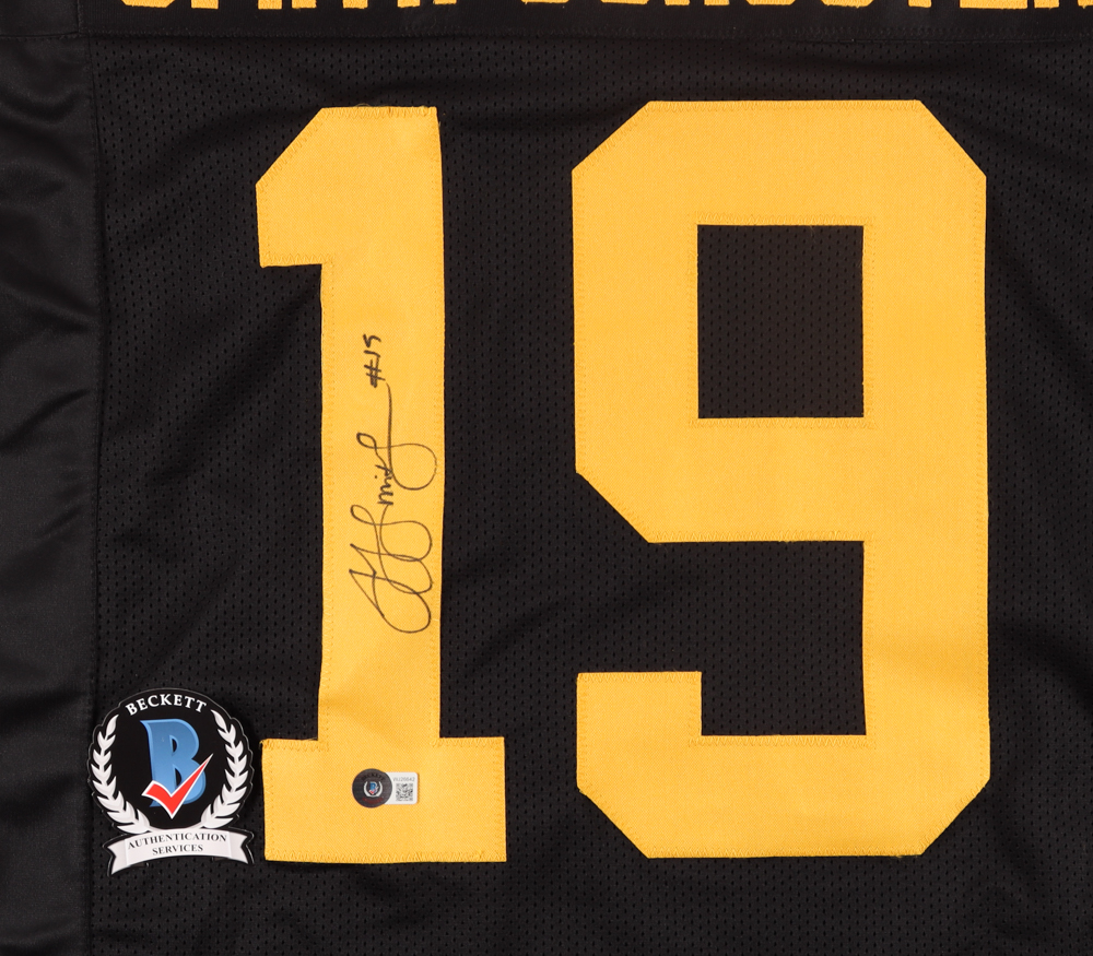 JuJu Smith-Schuster Signed Jersey (Beckett Hologram) at PristineAuction.com JuJu Smith-Schuster Signed Jersey (Beckett Hologram) at PristineAuction.com