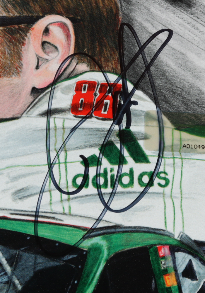 Dale Earnhardt Jr. Signed NASCAR 11.5x15 Print (Fanatics Hologram & Earnhardt Jr. Hologram) at PristineAuction.com Dale Earnhardt Jr. Signed NASCAR 11.5x15 Print (Fanatics Hologram & Earnhardt Jr. Hologram) at PristineAuction.com