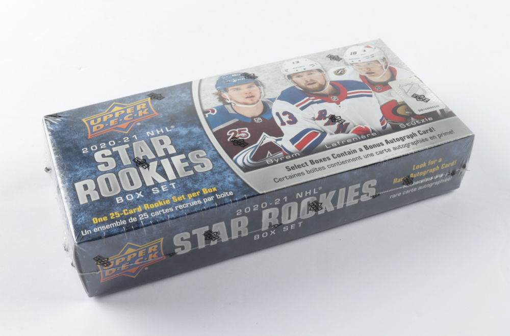 thumbnail image 2 of 2021/22 Upper Deck Hockey Star Rookies Box Set - Zegras, Caufield, Knight (Factory Sealed) 2 of 6