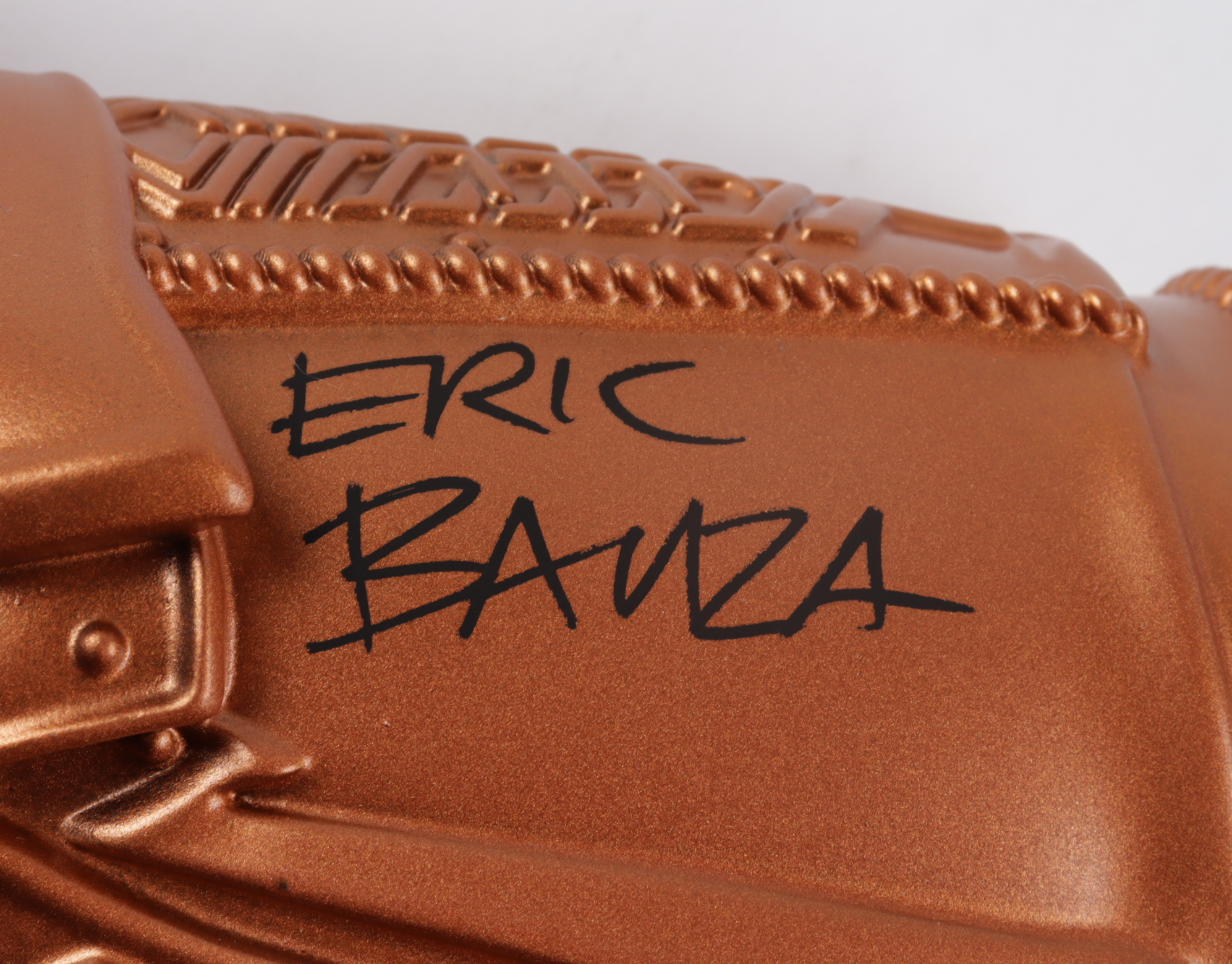 Eric Bauza Signed "Avengers" Infinity Gauntlet Inscribed "Adam Warlock" (PSA COA) at PristineAuction.com Eric Bauza Signed "Avengers" Infinity Gauntlet Inscribed "Adam Warlock" (PSA COA) at PristineAuction.com