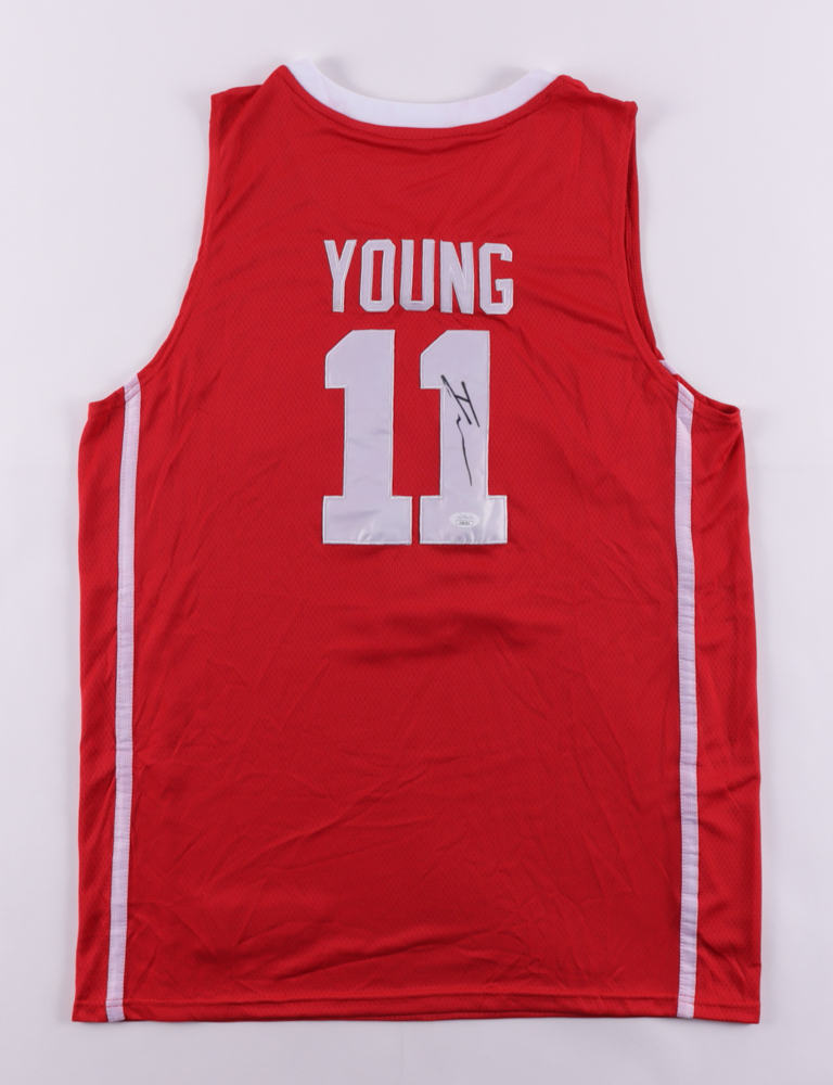 Trae Young Signed Oklahoma Sooners Jersey (JSA COA) at PristineAuction.com Trae Young Signed Oklahoma Sooners Jersey (JSA COA) at PristineAuction.com