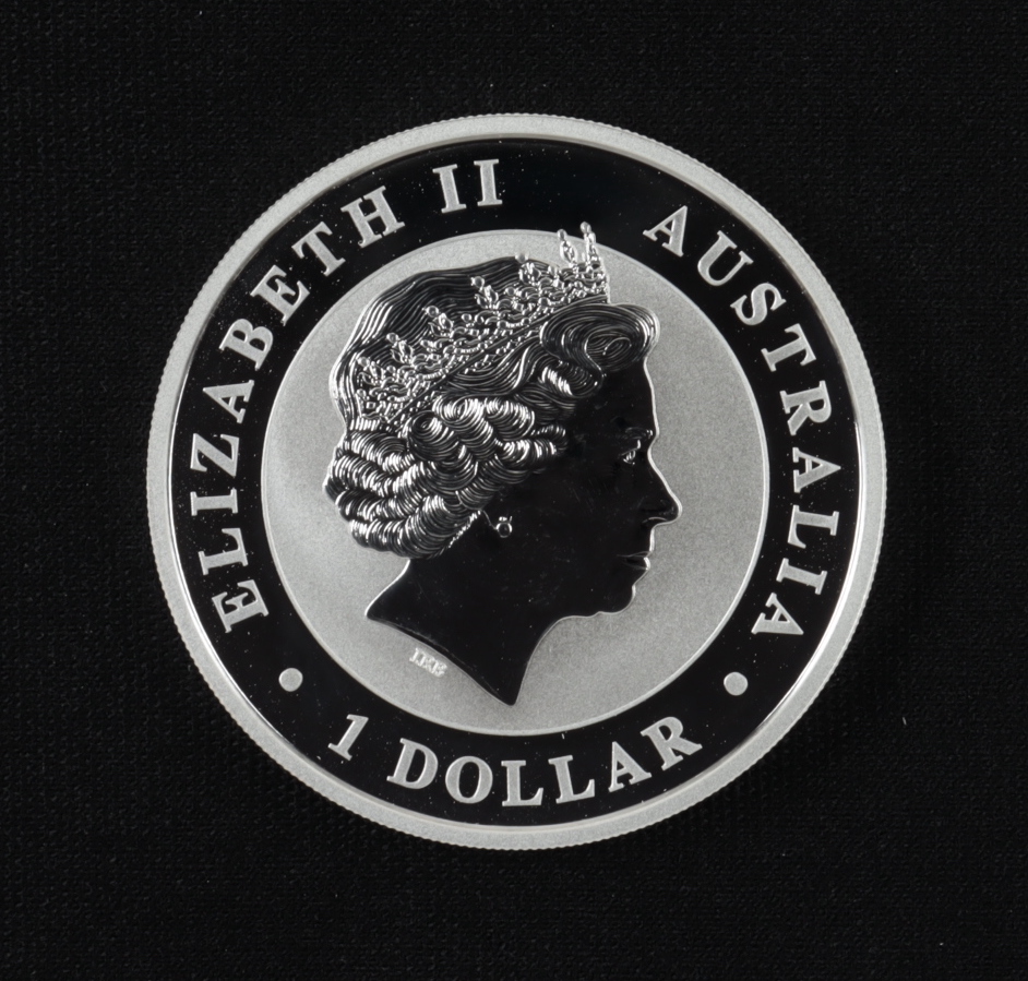 2015 Queen Elizabeth II 1 Oz Silver $1 "Australian Koala" Coin at PristineAuction.com 2015 Queen Elizabeth II 1 Oz Silver $1 "Australian Koala" Coin at PristineAuction.com