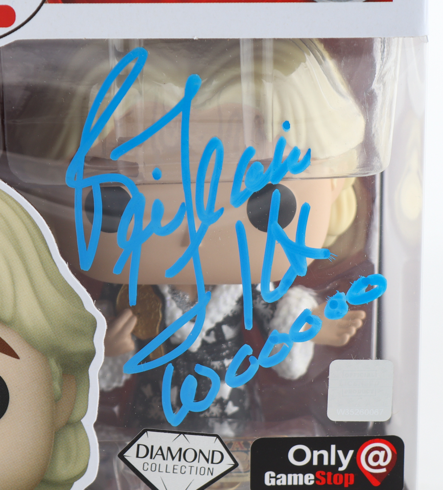 Ric Flair Signed WWE #82 Funko Pop! Vinyl Figurine Inscribed "16x" & Wooooo" (PSA COA) at PristineAuction.com Ric Flair Signed WWE #82 Funko Pop! Vinyl Figurine Inscribed "16x" & Wooooo" (PSA COA) at PristineAuction.com