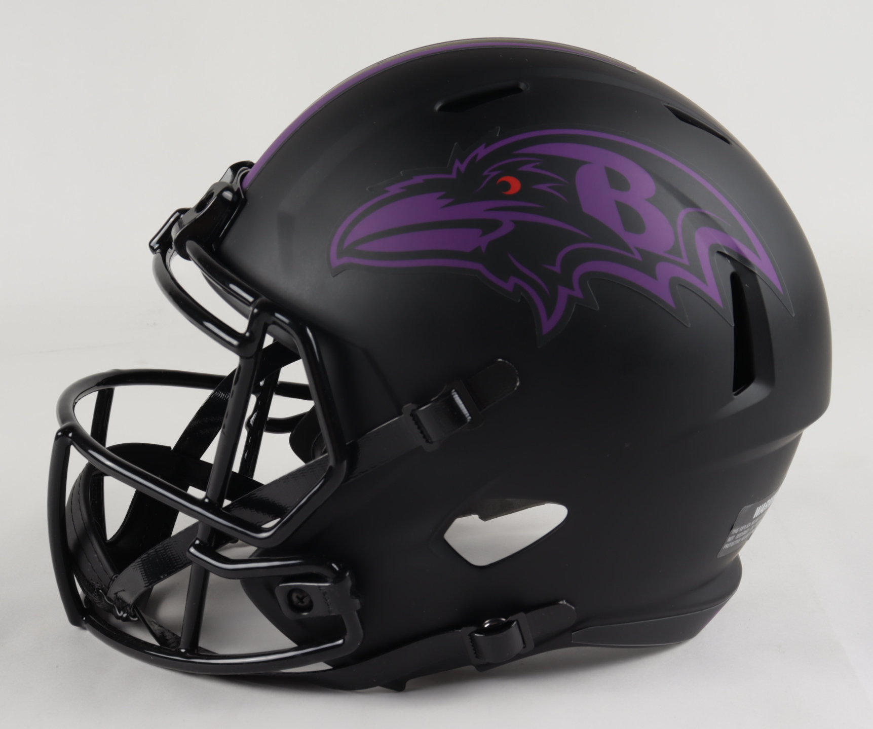 Ray Lewis Signed Ravens Full-Size Eclipse Alternate Speed Helmet (Beckett Hologram) at PristineAuction.com Ray Lewis Signed Ravens Full-Size Eclipse Alternate Speed Helmet (Beckett Hologram) at PristineAuction.com