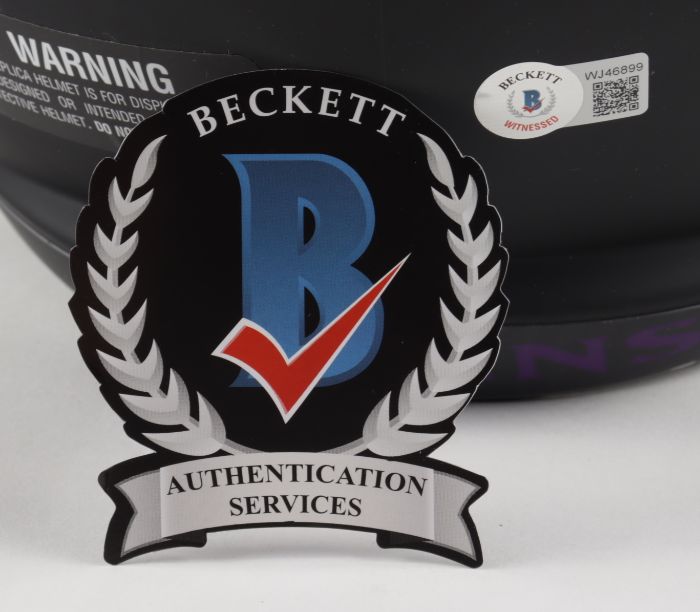 Ray Lewis Signed Ravens Full-Size Eclipse Alternate Speed Helmet (Beckett Hologram) at PristineAuction.com Ray Lewis Signed Ravens Full-Size Eclipse Alternate Speed Helmet (Beckett Hologram) at PristineAuction.com