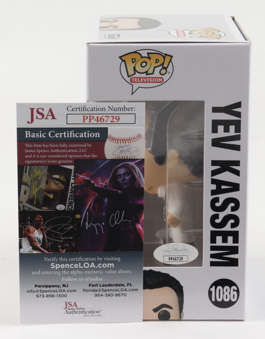 Larry Thomas Signed "Seinfeld" #1086 Yev Kassem Funko Pop! Vinyl Figure Inscribed "No Soup For You!" & "Soup Nazi" (JSA COA) at PristineAuction.com Larry Thomas Signed "Seinfeld" #1086 Yev Kassem Funko Pop! Vinyl Figure Inscribed "No Soup For You!" & "Soup Nazi" (JSA COA) at PristineAuction.com
