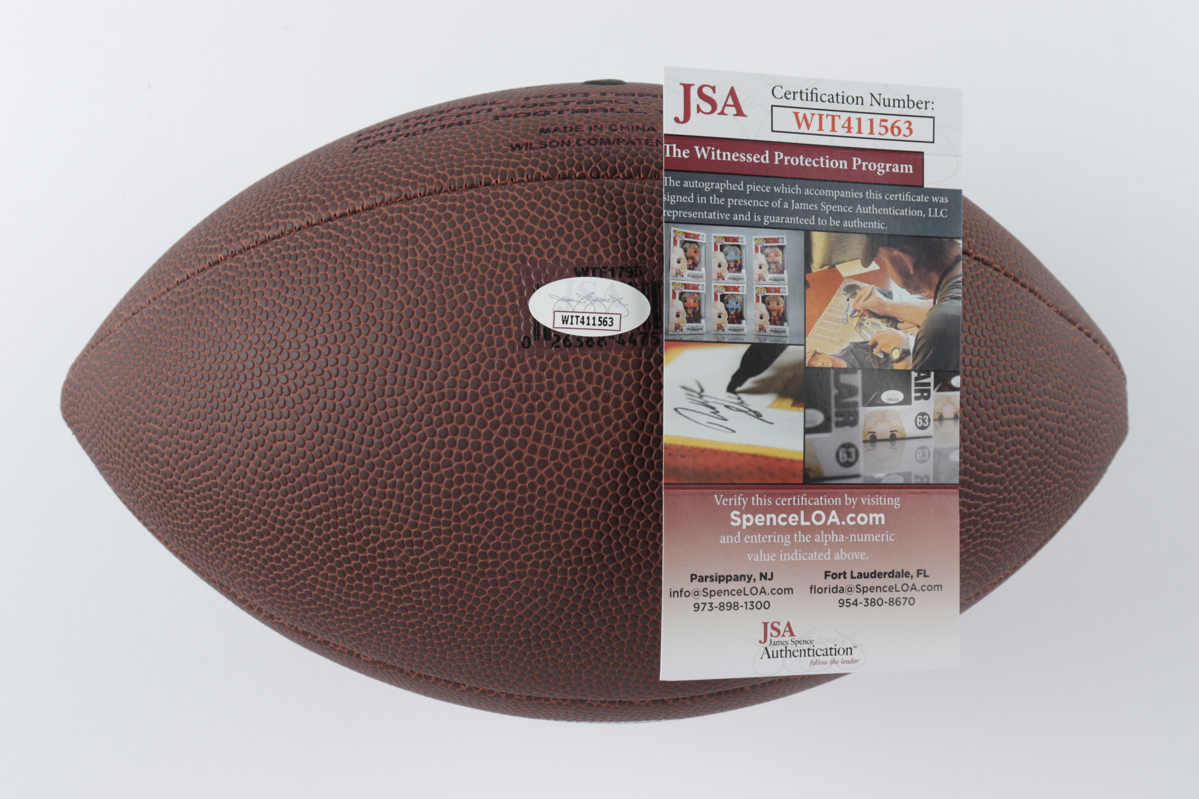 Donovan McNabb Signed NFL Football (JSA COA) at PristineAuction.com Donovan McNabb Signed NFL Football (JSA COA) at PristineAuction.com