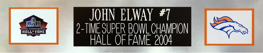 John Elway Signed 35x43 Custom Framed Jersey Display (Beckett) at PristineAuction.com John Elway Signed 35x43 Custom Framed Jersey Display (Beckett) at PristineAuction.com