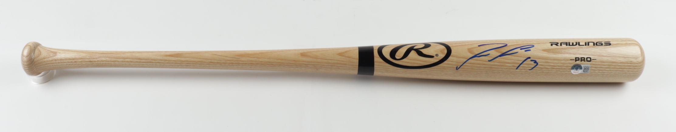 Ronald Acuna Jr. Signed Rawlings Pro Baseball Bat (Beckett Hologram) at PristineAuction.com Ronald Acuna Jr. Signed Rawlings Pro Baseball Bat (Beckett Hologram) at PristineAuction.com