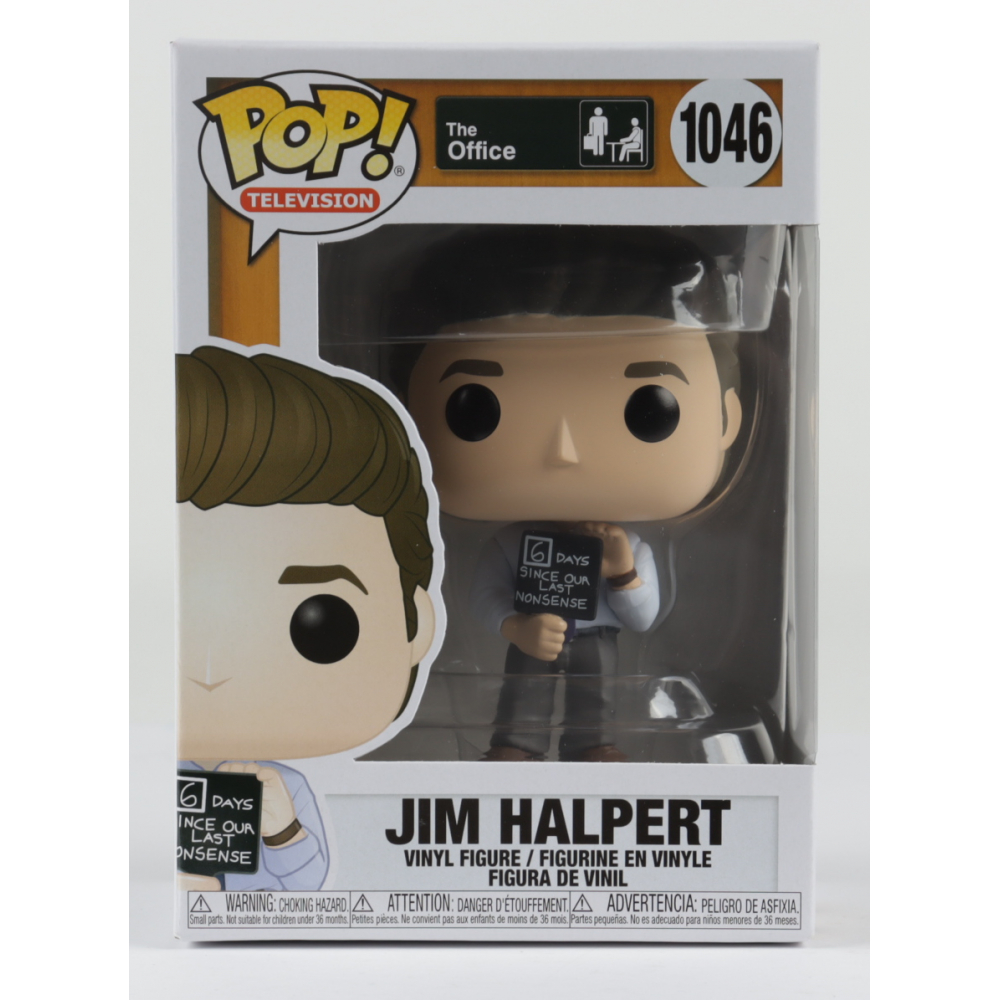 Funko TV: The Office - Jim Halpert Limited Edition Chase Pop! Vinyl Figure (Includes Compatible Pop Box Protector Case