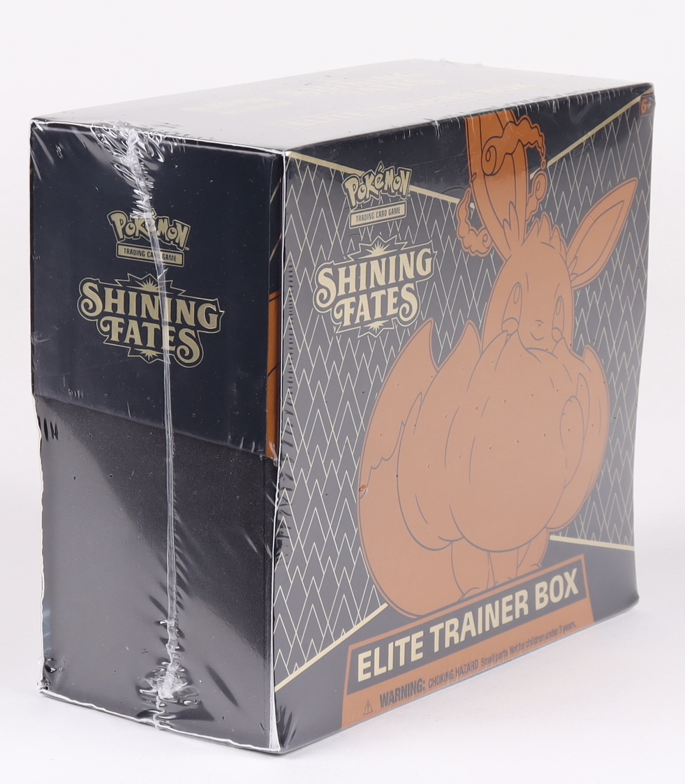 Pokemon Shining Fates Elite Trainer Box with (10) Booster Packs at PristineAuction.com Pokemon Shining Fates Elite Trainer Box with (10) Booster Packs at PristineAuction.com