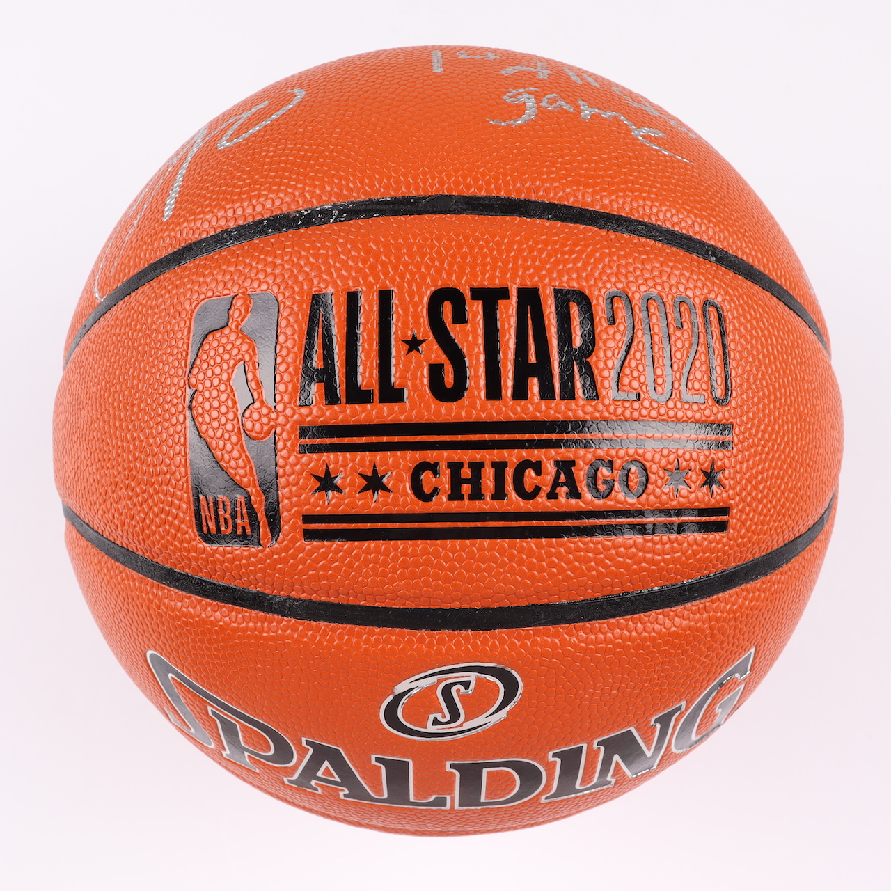 Jayson Tatum Signed LE 2020 NBA All-Star Game Ball Series Basketball Inscribed "1st All Star Game" (Fanatics Hologram) at PristineAuction.com Jayson Tatum Signed LE 2020 NBA All-Star Game Ball Series Basketball Inscribed "1st All Star Game" (Fanatics Hologram) at PristineAuction.com
