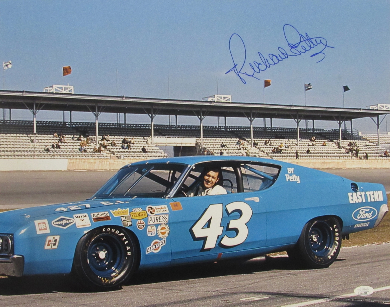 Richard Petty Signed NASCAR 16x20 Photo (JSA COA) at PristineAuction.com Richard Petty Signed NASCAR 16x20 Photo (JSA COA) at PristineAuction.com