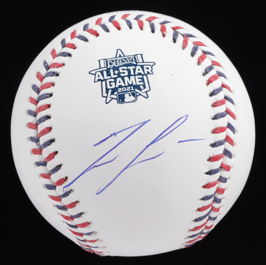 Ronald Acuna Jr. Signed 2021 All-Star Game Baseball (Beckett Hologram) at PristineAuction.com Ronald Acuna Jr. Signed 2021 All-Star Game Baseball (Beckett Hologram) at PristineAuction.com