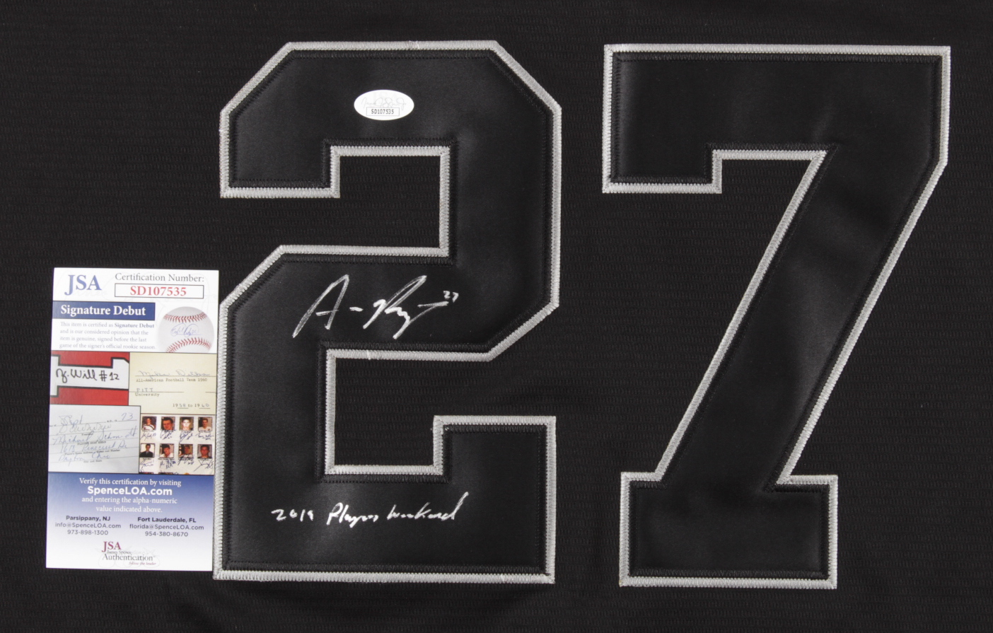 Austin Riley Signed Austin Riley Signed Braves Jersey Inscribed