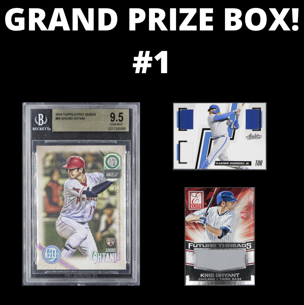 TTC Baseball All Rookie / Prospect (3) Card Mystery Box Series 2 (Limited to 25) Pristine Auction