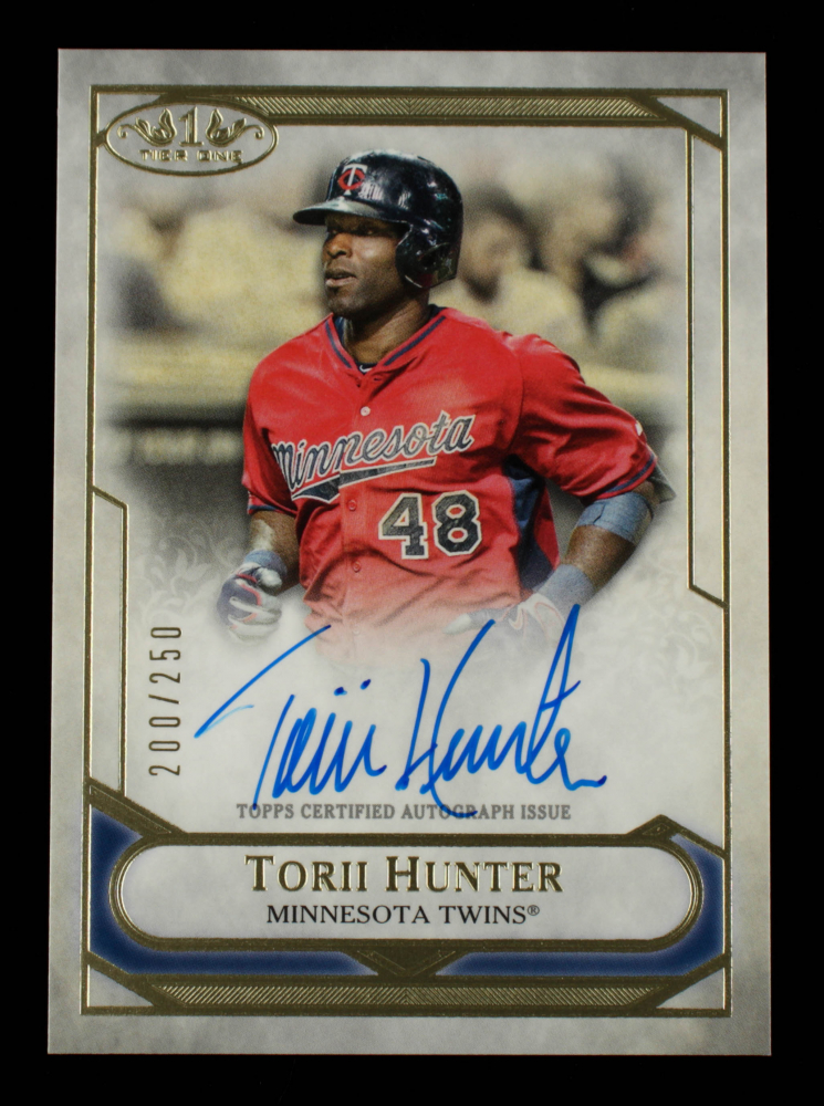 Torii Hunter 2021 Topps Tier One Tier One Talent Autographs #T1TATHU #200/250