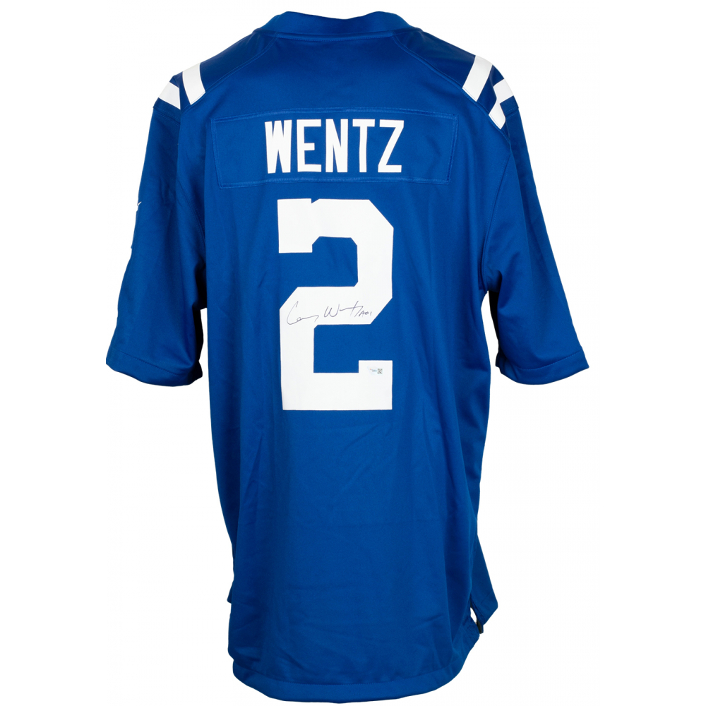 carson wentz stitched jersey