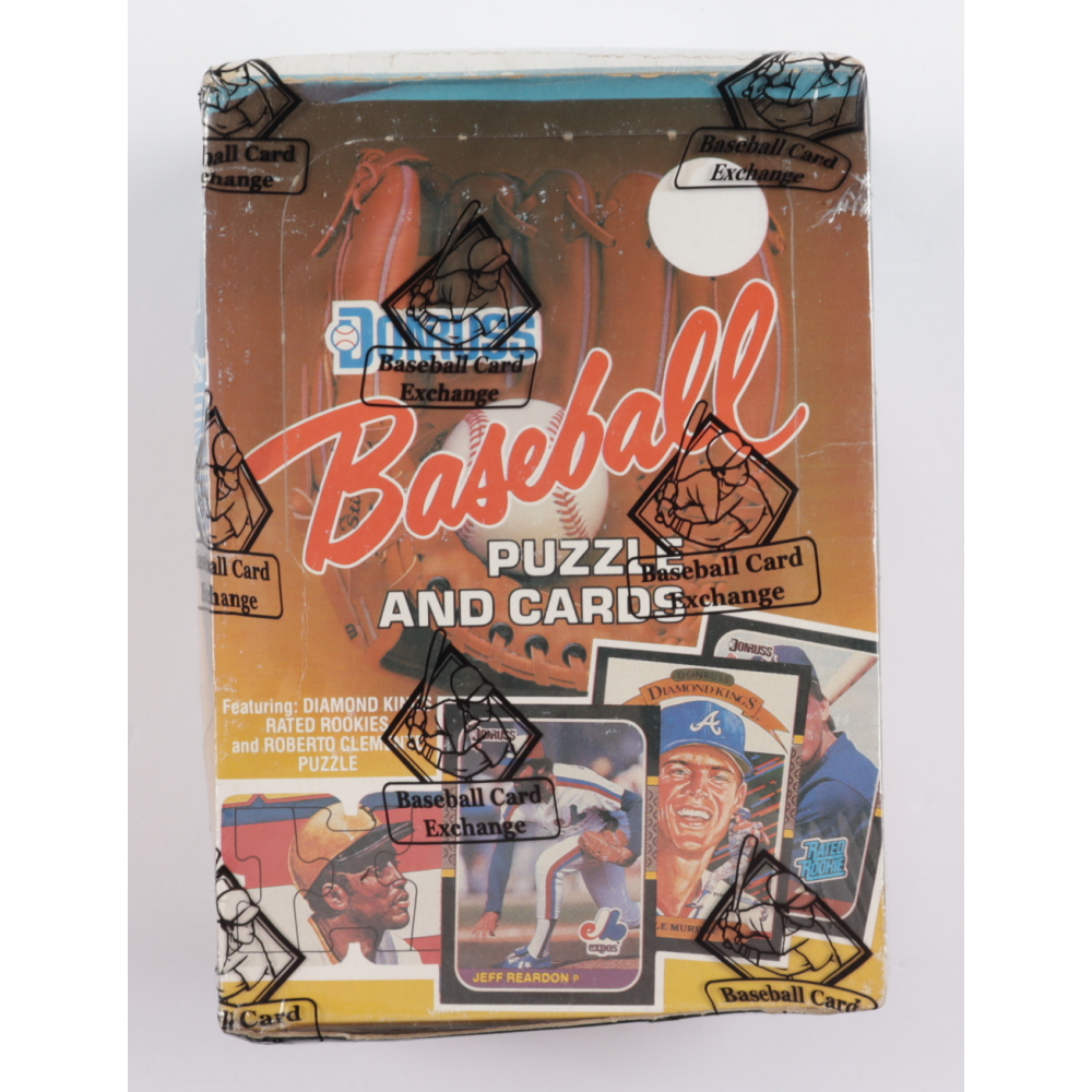 1987 Donruss Baseball Card Box (See Description) Pristine Auction
