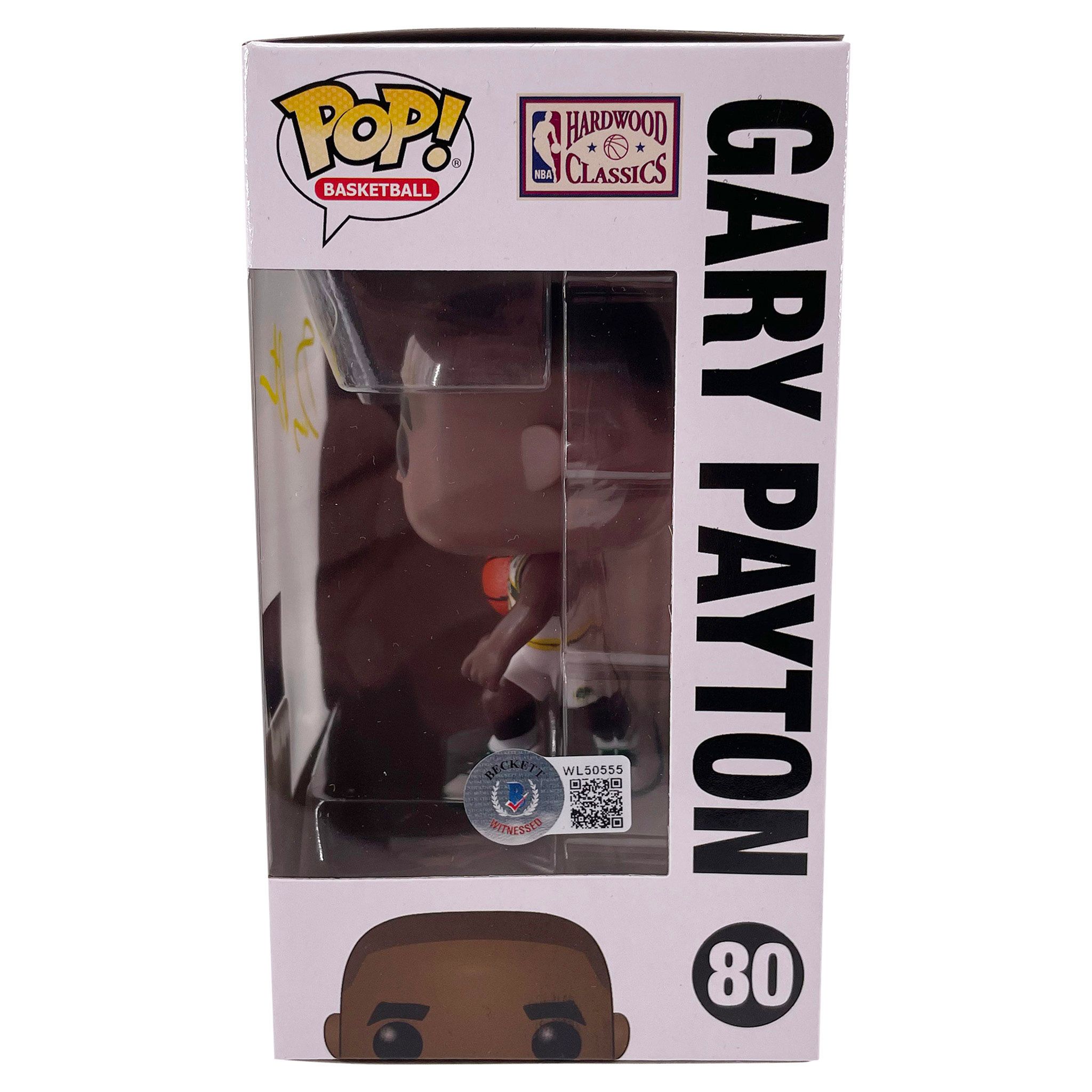 Gary Payton Signed SuperSonics #80 Funko Pop! Vinyl Figure (Beckett Hologram) at PristineAuction.com Gary Payton Signed SuperSonics #80 Funko Pop! Vinyl Figure (Beckett Hologram) at PristineAuction.com