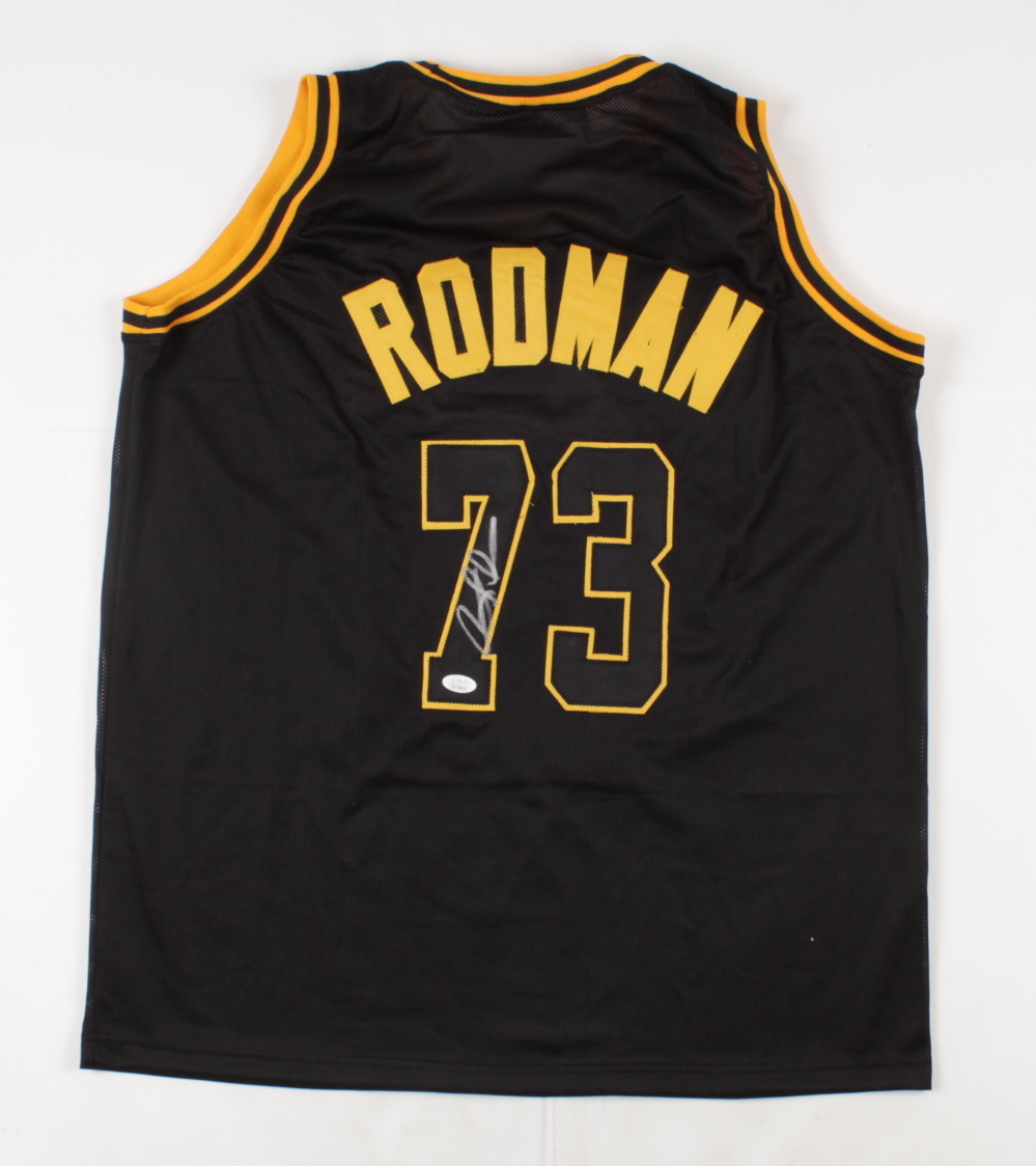 Dennis Rodman Signed Jersey (JSA COA) at PristineAuction.com Dennis Rodman Signed Jersey (JSA COA) at PristineAuction.com