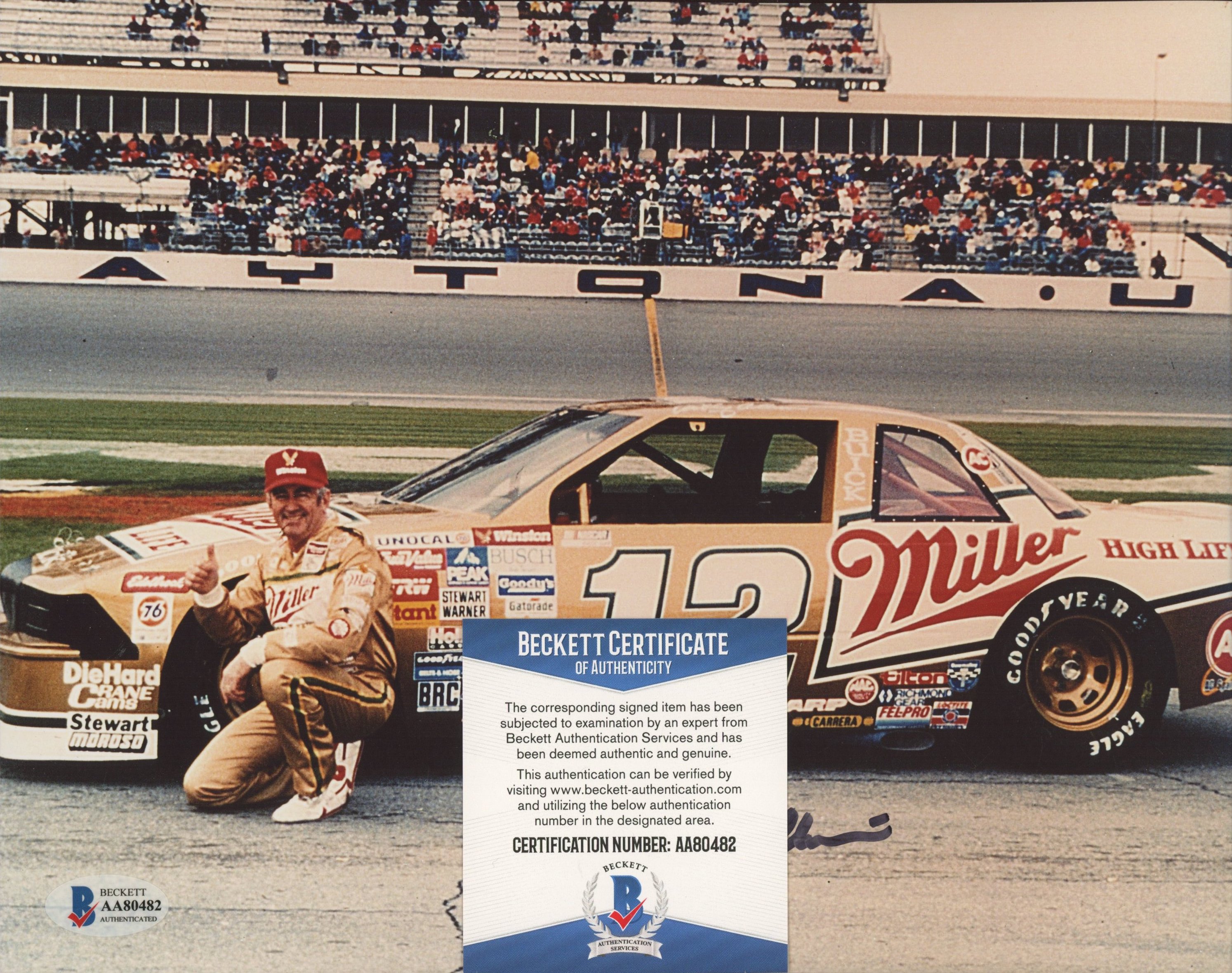 Bobby Allison Signed NASCAR 8x10 Photo (Beckett COA) at PristineAuction.com Bobby Allison Signed NASCAR 8x10 Photo (Beckett COA) at PristineAuction.com