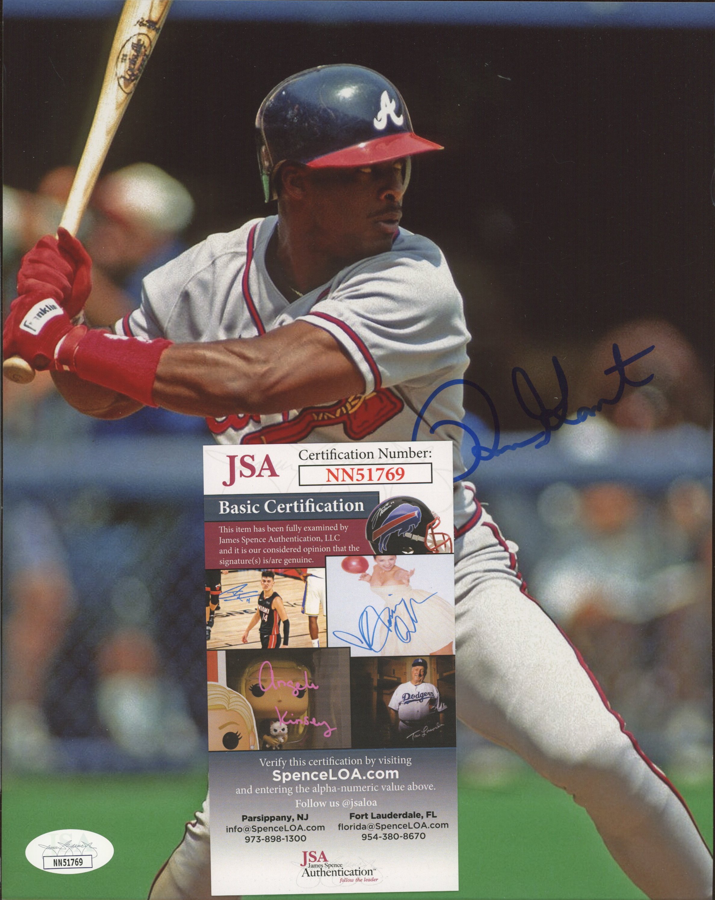 Ron Gant Signed Braves 8x10 Photo (JSA COA) at PristineAuction.com Ron Gant Signed Braves 8x10 Photo (JSA COA) at PristineAuction.com