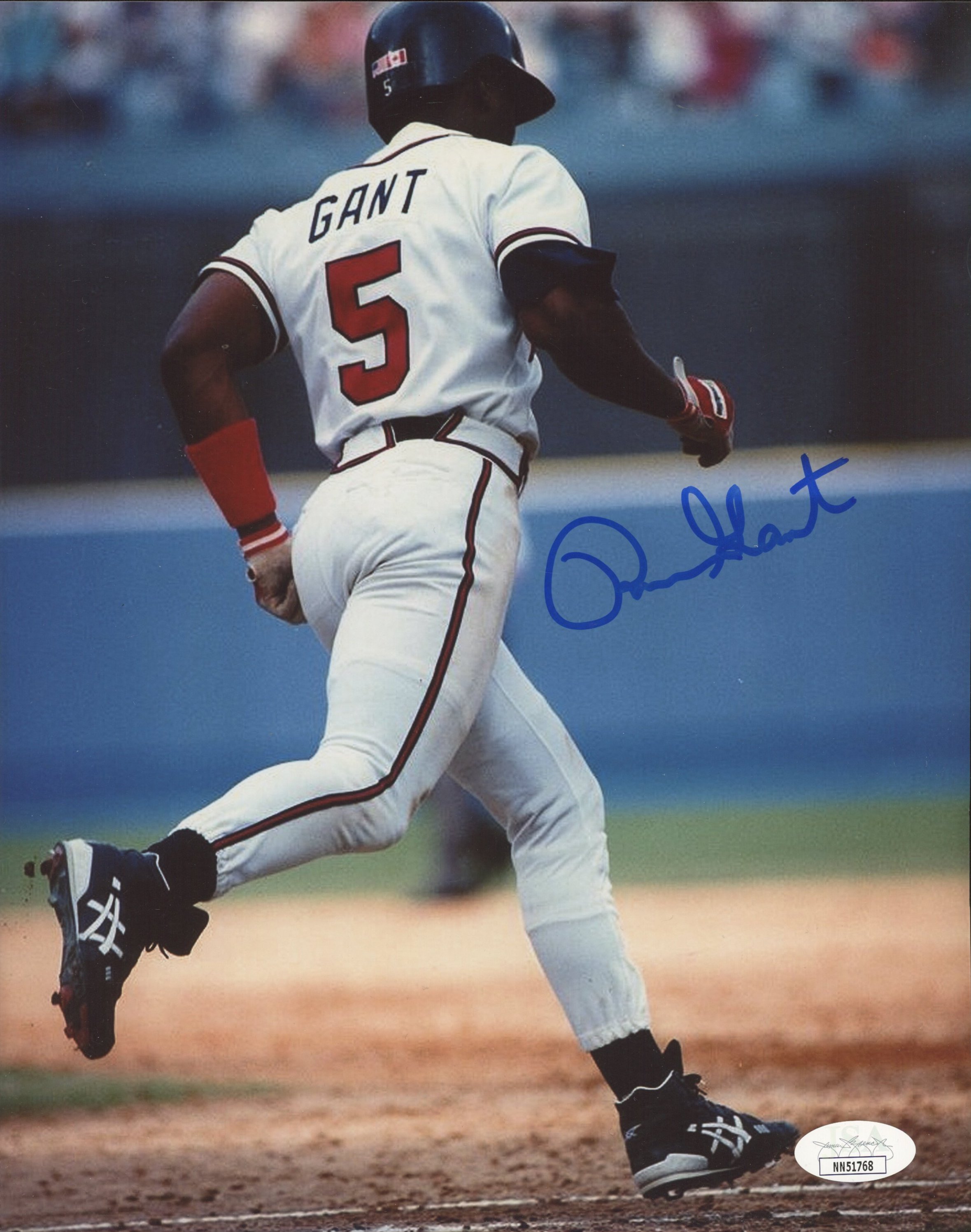 Ron Gant Signed Braves 8x10 Photo (JSA COA) at PristineAuction.com Ron Gant Signed Braves 8x10 Photo (JSA COA) at PristineAuction.com