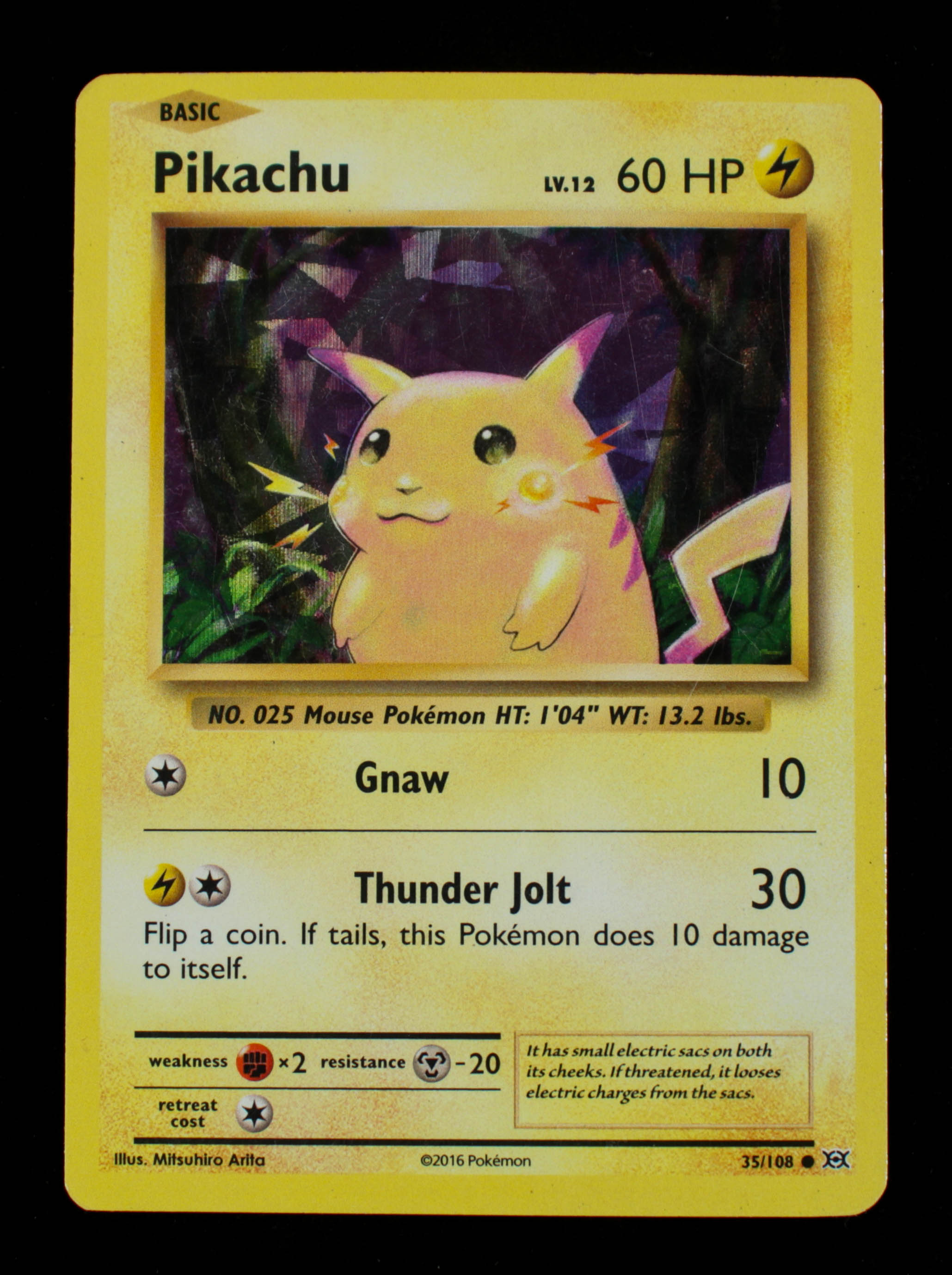 Pikachu 2016 Pokemon Evolutions #35 Holo at PristineAuction.com Pikachu 2016 Pokemon Evolutions #35 Holo at PristineAuction.com