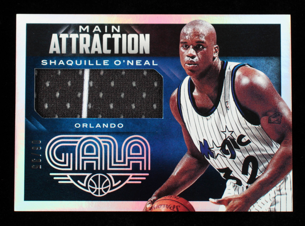 Shaquille O'Neal 2014-15 Panini Gala Main Attraction Memorabilia #48 #6/35