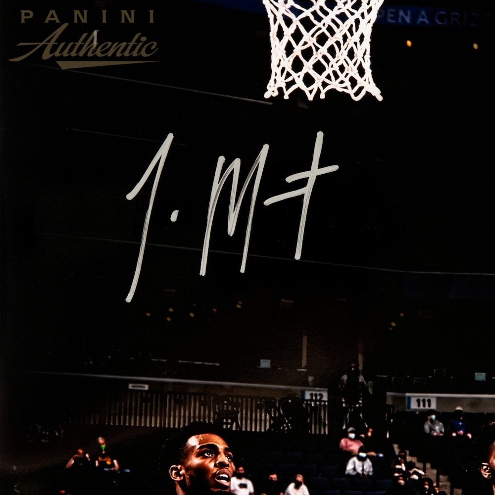 Photographie Dédicacée Et Signée Par Ja Morant (Grizzlies) - Authentifiée BAS - Format 16x20 Pouces