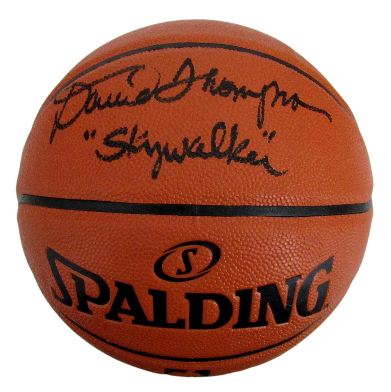 David Thompson Signed NBA Game Ball Series Basketball Inscribed "Skywalker" (JSA COA) at PristineAuction.com David Thompson Signed NBA Game Ball Series Basketball Inscribed "Skywalker" (JSA COA) at PristineAuction.com