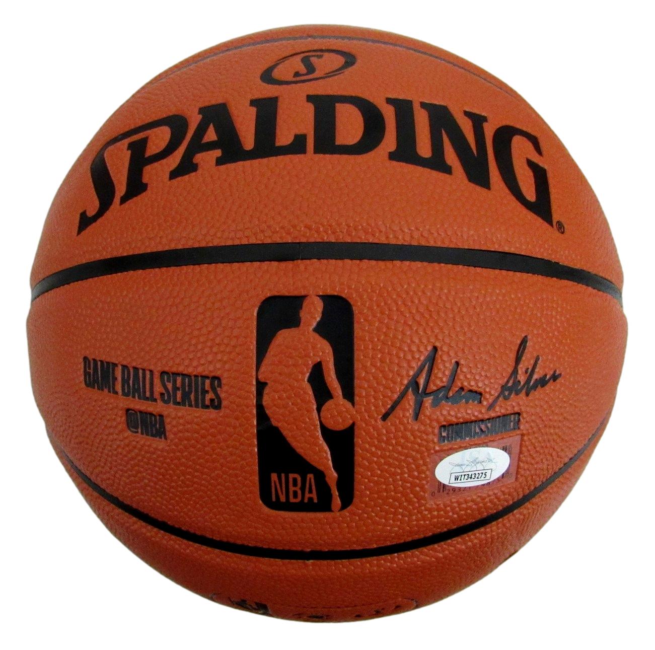 David Thompson Signed NBA Game Ball Series Basketball Inscribed "Skywalker" (JSA COA) at PristineAuction.com David Thompson Signed NBA Game Ball Series Basketball Inscribed "Skywalker" (JSA COA) at PristineAuction.com