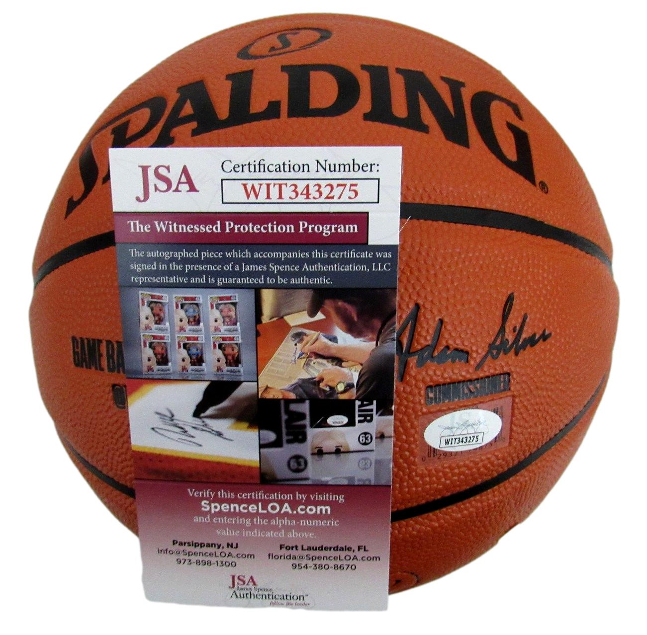 David Thompson Signed NBA Game Ball Series Basketball Inscribed "Skywalker" (JSA COA) at PristineAuction.com David Thompson Signed NBA Game Ball Series Basketball Inscribed "Skywalker" (JSA COA) at PristineAuction.com