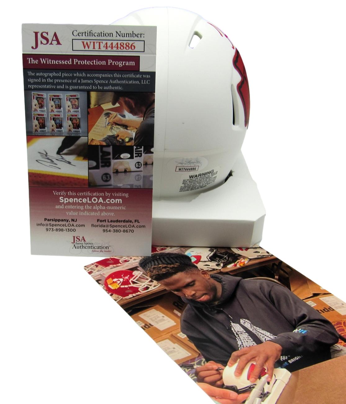 Tyreek Hill Signed Chiefs Lunar Eclipse Alternate Speed Mini Helmet (JSA) at PristineAuction.com Tyreek Hill Signed Chiefs Lunar Eclipse Alternate Speed Mini Helmet (JSA) at PristineAuction.com