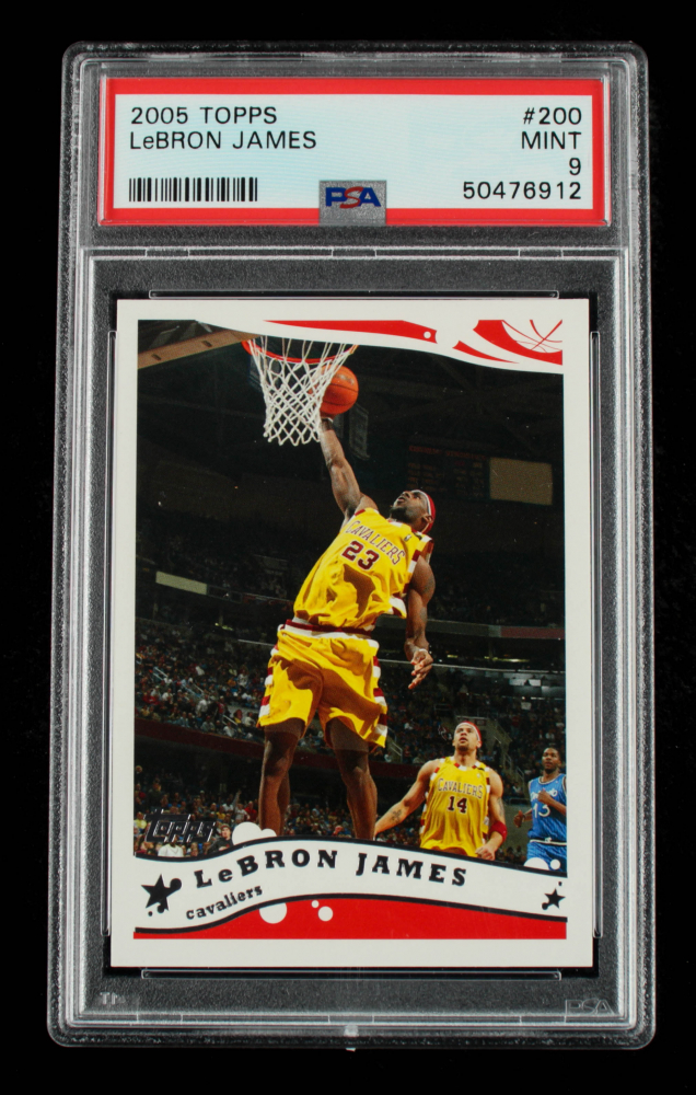 2005 topps lebron james