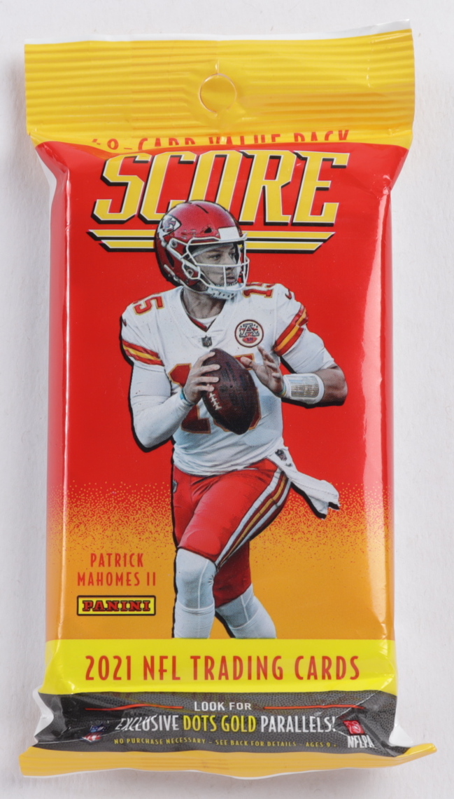 2021 Panini Score NFL Football Value Cello Fat Pack with (40) Cards at PristineAuction.com 2021 Panini Score NFL Football Value Cello Fat Pack with (40) Cards at PristineAuction.com