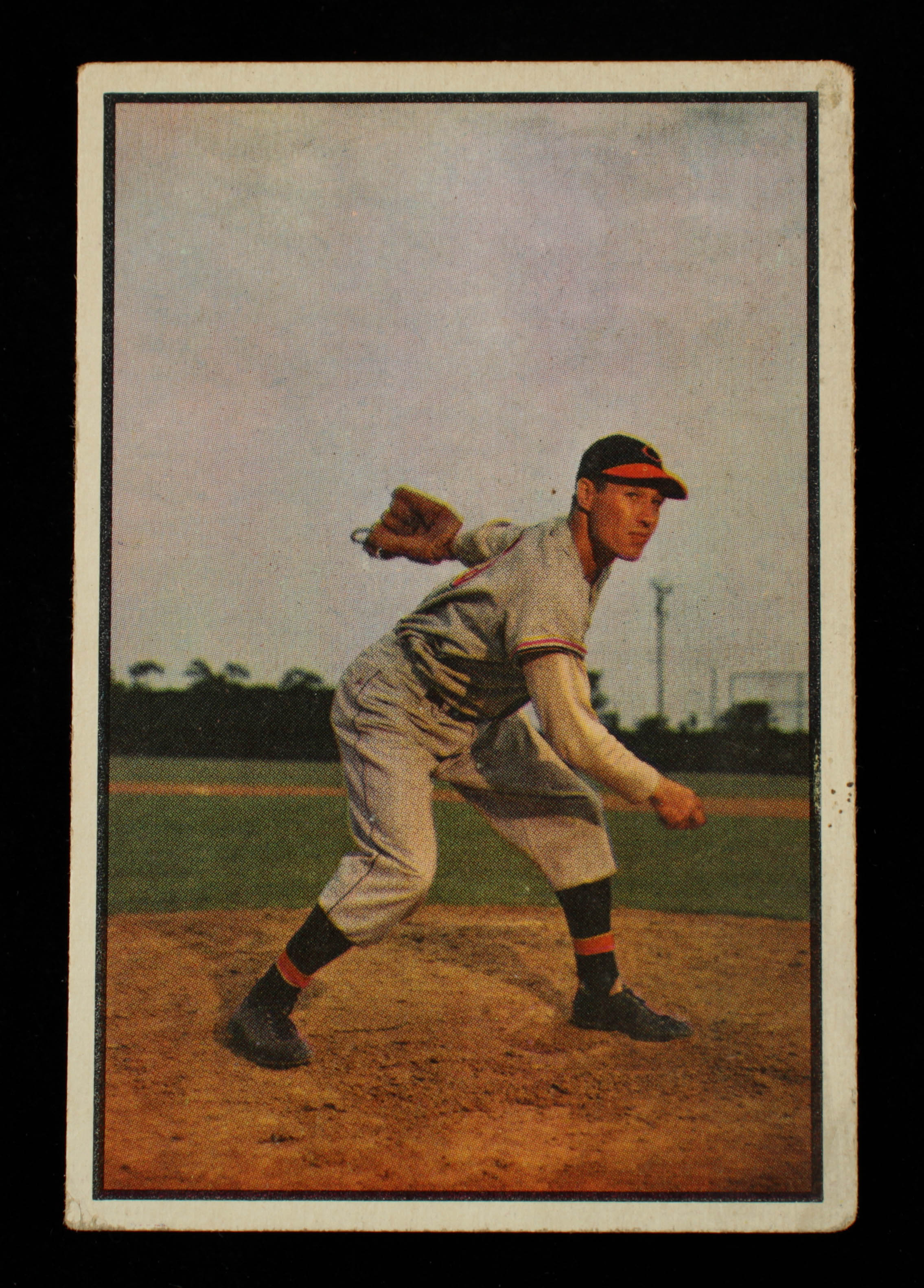Bob Feller 1953 Bowman Color #114 at PristineAuction.com Bob Feller 1953 Bowman Color #114 at PristineAuction.com