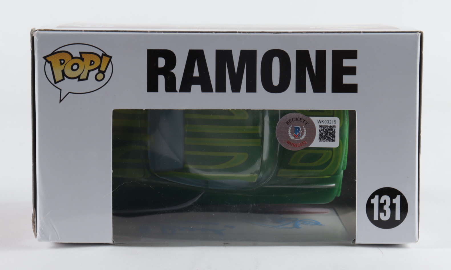 Cheech Marin & Tommy Chong Signed "Cars" #131 Ramone Funko Pop! Vinyl Figure Inscribed "Ramone" (Beckett Hologram) (See Description) at PristineAuction.com Cheech Marin & Tommy Chong Signed "Cars" #131 Ramone Funko Pop! Vinyl Figure Inscribed "Ramone" (Beckett Hologram) (See Description) at PristineAuction.com