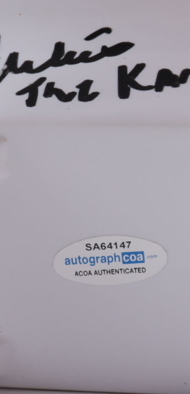 Ralph Macchio Signed "The Karate Kid" Artificial Bonsai Tree Inscribed "The Karate Kid" (AutographCOA COA) (See Description) at PristineAuction.com Ralph Macchio Signed "The Karate Kid" Artificial Bonsai Tree Inscribed "The Karate Kid" (AutographCOA COA) (See Description) at PristineAuction.com