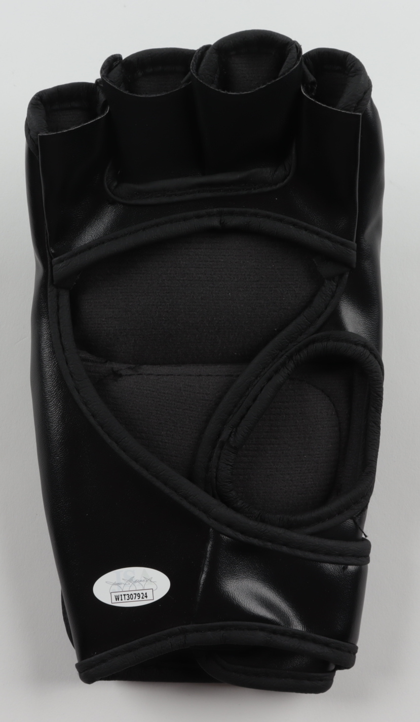 Jorge Masvidal Signed UFC Glove (JSA COA) (See Description) at PristineAuction.com Jorge Masvidal Signed UFC Glove (JSA COA) (See Description) at PristineAuction.com