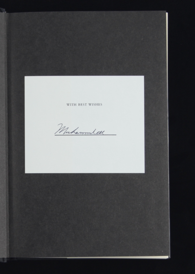 Muhammad Ali Signed "Muhammad: His Life And Times" Hardcover Book (JSA ALOA) at PristineAuction.com Muhammad Ali Signed "Muhammad: His Life And Times" Hardcover Book (JSA ALOA) at PristineAuction.com